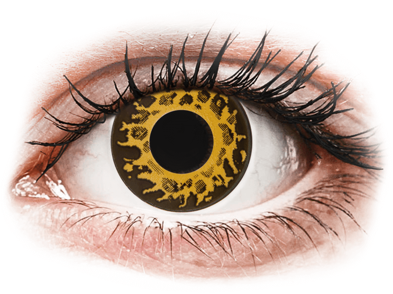 Lentile de contact colorate CRAZY LENS - Cheetah - lentile zilnice cu dioptrie (2 lentile) Lentile de contact colorate CRAZY LENS - Cheetah - lentile zilnice cu dioptrie (2 lentile)