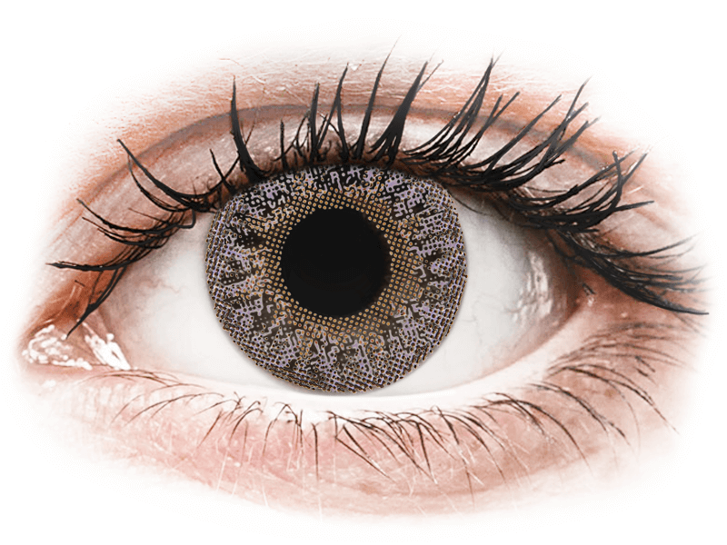 Lentile de contact colorate TopVue Color - Violet - cu dioptrie (2 lentile) Lentile de contact colorate TopVue Color - Violet - cu dioptrie (2 lentile)