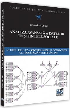 Analiza avansata a datelor in stiintele sociale - Ciprian Ioan Obrad Analiza avansata a datelor in stiintele sociale - Ciprian Ioan Obrad