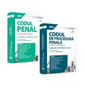 Pachet format din 2 titluri Codul penal si legislatie conexa 2021, Codul de procedura penala si legislatie conexa 2021 - Dan Lupascu Pachet format din 2 titluri Codul penal si legislatie conexa 2021, Codul de procedura penala si legislatie conexa 2021 - Dan Lupascu