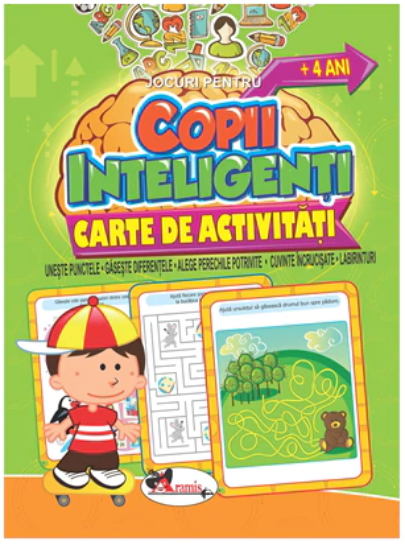 Copii inteligenti - 4 ani - Carte de activitati | 