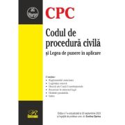 Codul de procedura civila. Editia a 7-a actualizata la 20 septembrie 2023 - Evelina Oprina Codul de procedura civila. Editia a 7-a actualizata la 20 septembrie 2023 - Evelina Oprina