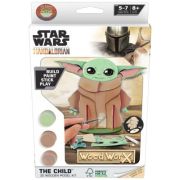 Macheta de asamblat, Star Wars, The Child, cu 20+ piese din lemn + vopsea, pensula si adeziv inclus Macheta de asamblat, Star Wars, The Child, cu 20+ piese din lemn + vopsea, pensula si adeziv inclus
