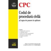 Codul de procedura civila. Editia a 8-a actualizata la 9 februarie 2024 - Evelina Oprina Codul de procedura civila. Editia a 8-a actualizata la 9 februarie 2024 - Evelina Oprina