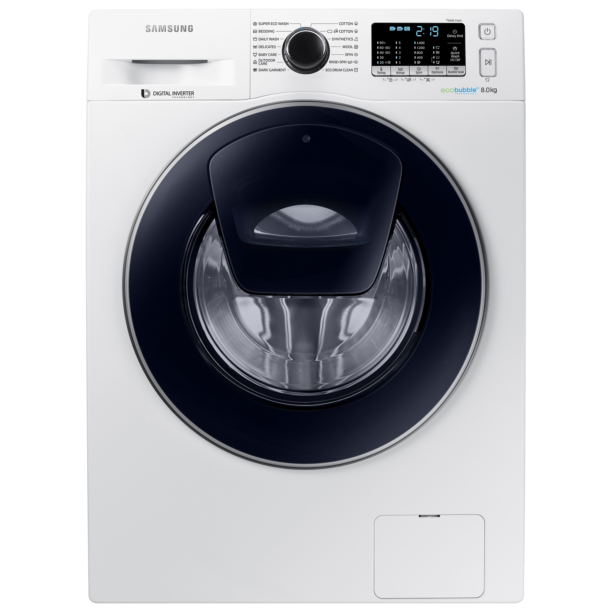 Masina de spalat rufe Samsung WW80K5410UW, AddWash, 1400 rpm, 8 kg, Clasa A+++ Masina de spalat rufe Samsung WW80K5410UW, AddWash, 1400 rpm, 8 kg, Clasa A+++