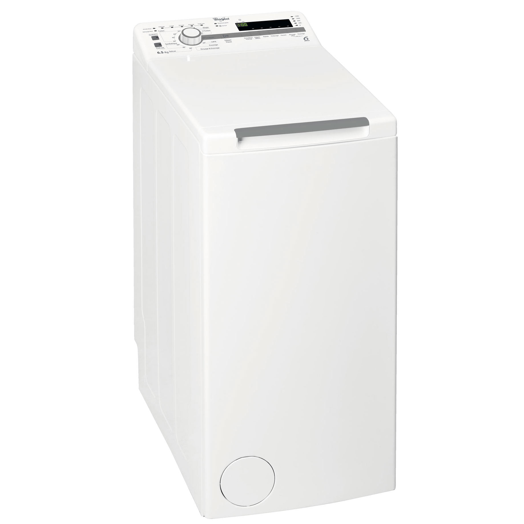 Masina de spalat rufe Whirlpool TDLR 65210, 6th Sense, 1200 RPM, 6.5 kg, Clasa A+++ Masina de spalat rufe Whirlpool TDLR 65210, 6th Sense, 1200 RPM, 6.5 kg, Clasa A+++