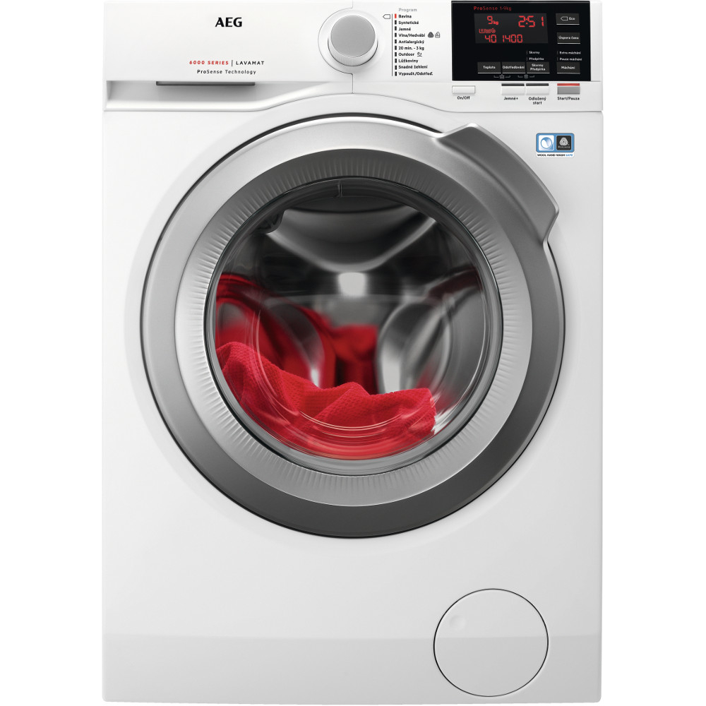 Masina de spalat rufe AEG L6FEG49S, 1400 rpm, 9 kg, Clasa D, (clasificare energetica veche Clasa A+++) Masina de spalat rufe AEG L6FEG49S, 1400 rpm, 9 kg, Clasa D, (clasificare energetica veche Clasa A+++)