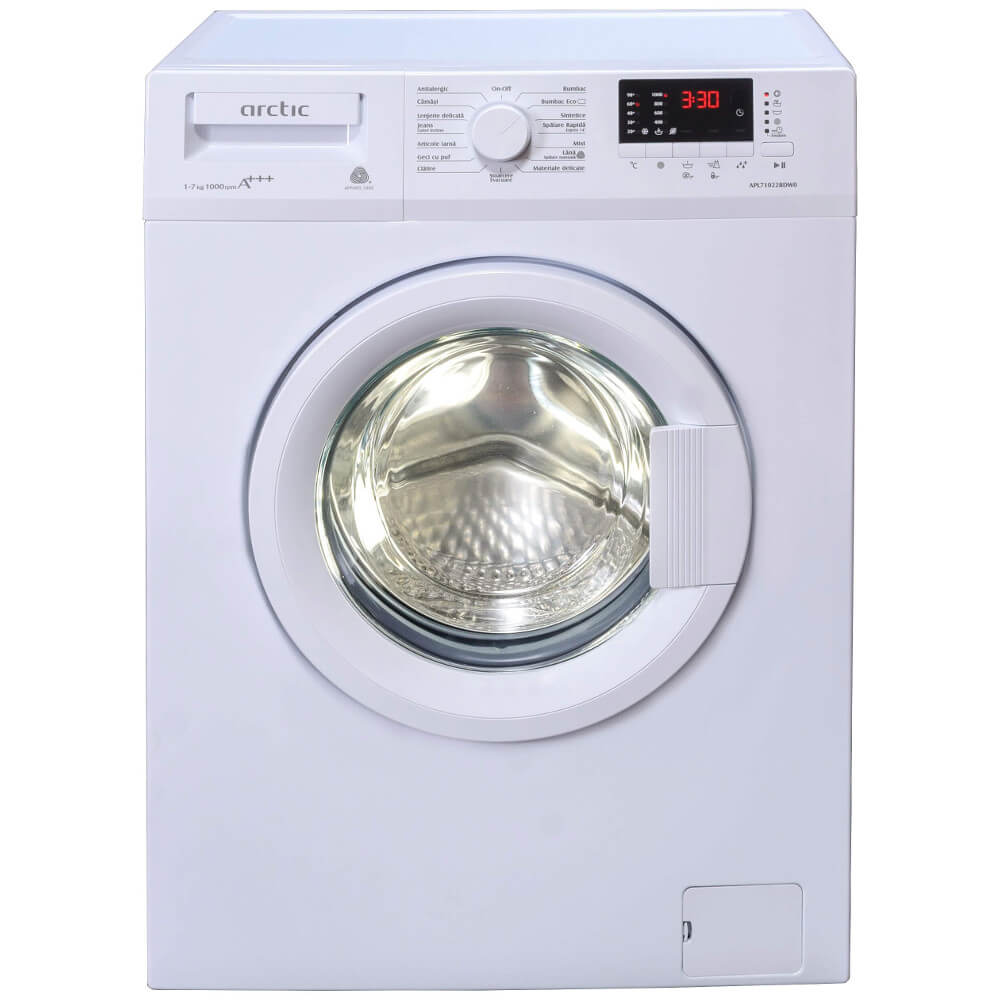 Masina de spalat rufe slim Arctic APL71022BDW0, 7 kg, 1000 RPM, Clasa A+++ Masina de spalat rufe slim Arctic APL71022BDW0, 7 kg, 1000 RPM, Clasa A+++