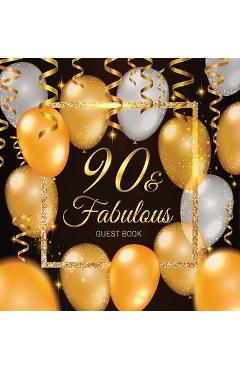 90th Birthday Guest Book: Keepsake Memory Journal for Men and Women Turning 90 - Hardback with Black and Gold Themed Decorations & Supplies, Per - Luis Lukesun 90th Birthday Guest Book: Keepsake Memory Journal for Men and Women Turning 90 - Hardback with Black and Gold Themed Decorations & Supplies, Per - Luis Lukesun