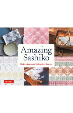 Amazing Sashiko: Modern Japanese Embroidery Designs (Full-Size Templates and Grids) - Ayufish Int Amazing Sashiko: Modern Japanese Embroidery Designs (Full-Size Templates and Grids) - Ayufish Int
