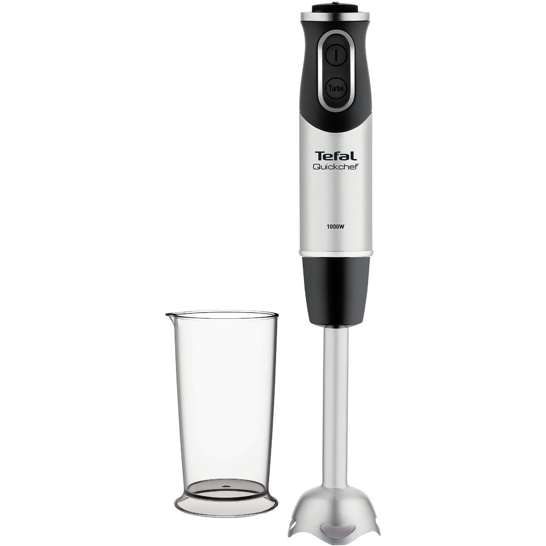Mixer vertical Tefal HB658838, 1000 W, 0.8 l, 20 viteze, Negru/Argintiu Mixer vertical Tefal HB658838, 1000 W, 0.8 l, 20 viteze, Negru/Argintiu