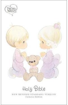 Nrsvce, Precious Moments Bible, White, Leathersoft, Comfort Print: Holy Bible - Catholic Bible Press Nrsvce, Precious Moments Bible, White, Leathersoft, Comfort Print: Holy Bible - Catholic Bible Press