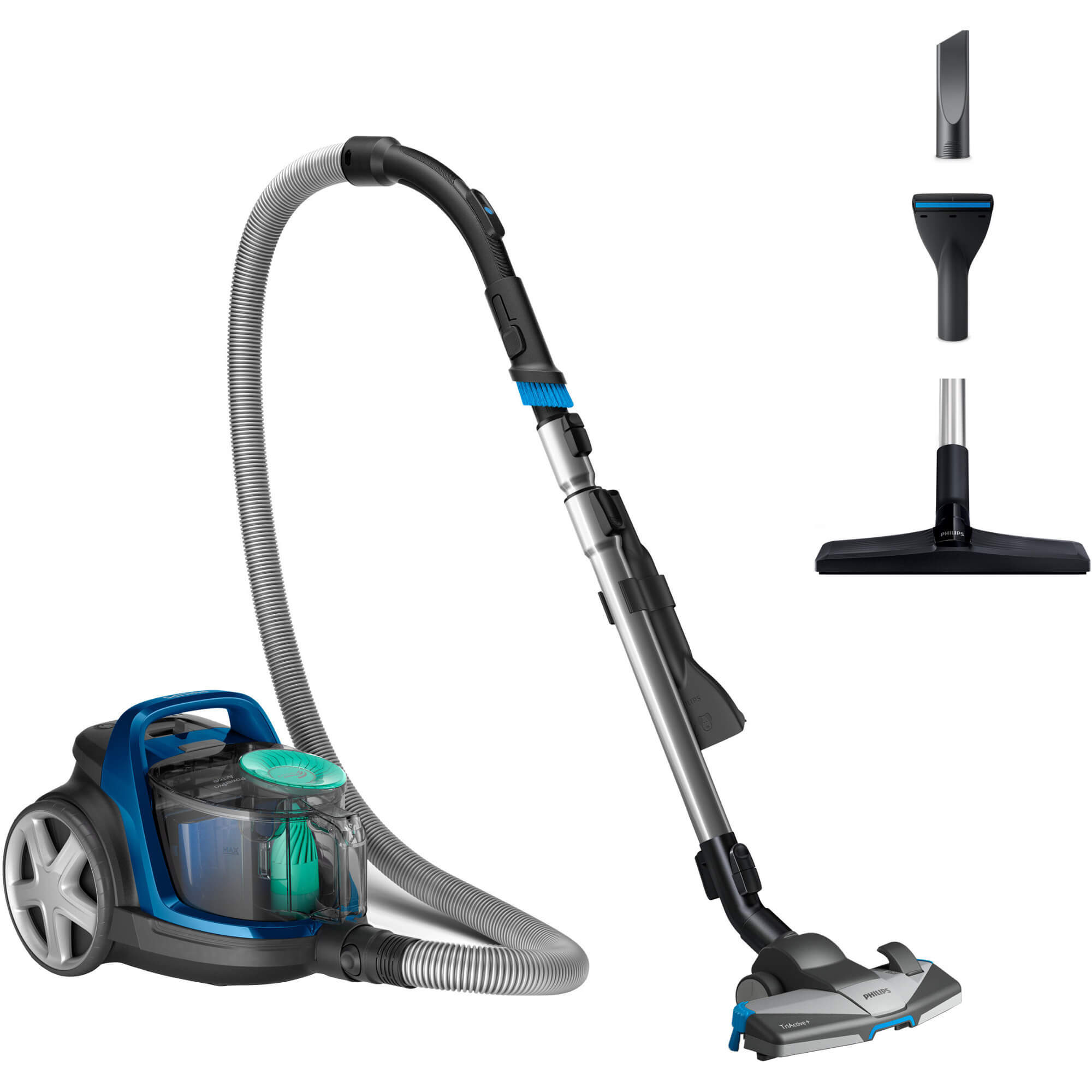 Aspirator fara sac Philips PowerPro Active FC9552/09, 1.5 L, 650 W, 25.9 kWh/an Aspirator fara sac Philips PowerPro Active FC9552/09, 1.5 L, 650 W, 25.9 kWh/an