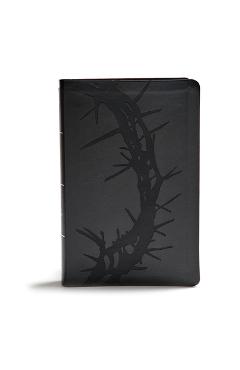 KJV Giant Print Reference Bible, Charcoal Leathertouch - Holman Bible Publishers KJV Giant Print Reference Bible, Charcoal Leathertouch - Holman Bible Publishers