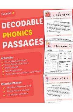 Decodable Phonics Passages Grade 2: Strengthen Reading and Comprehension Skills for Kids, Fun and Engaging Decodable Texts and More with Phonics and S - Jed Dolton Decodable Phonics Passages Grade 2: Strengthen Reading and Comprehension Skills for Kids, Fun and Engaging Decodable Texts and More with Phonics and S - Jed Dolton
