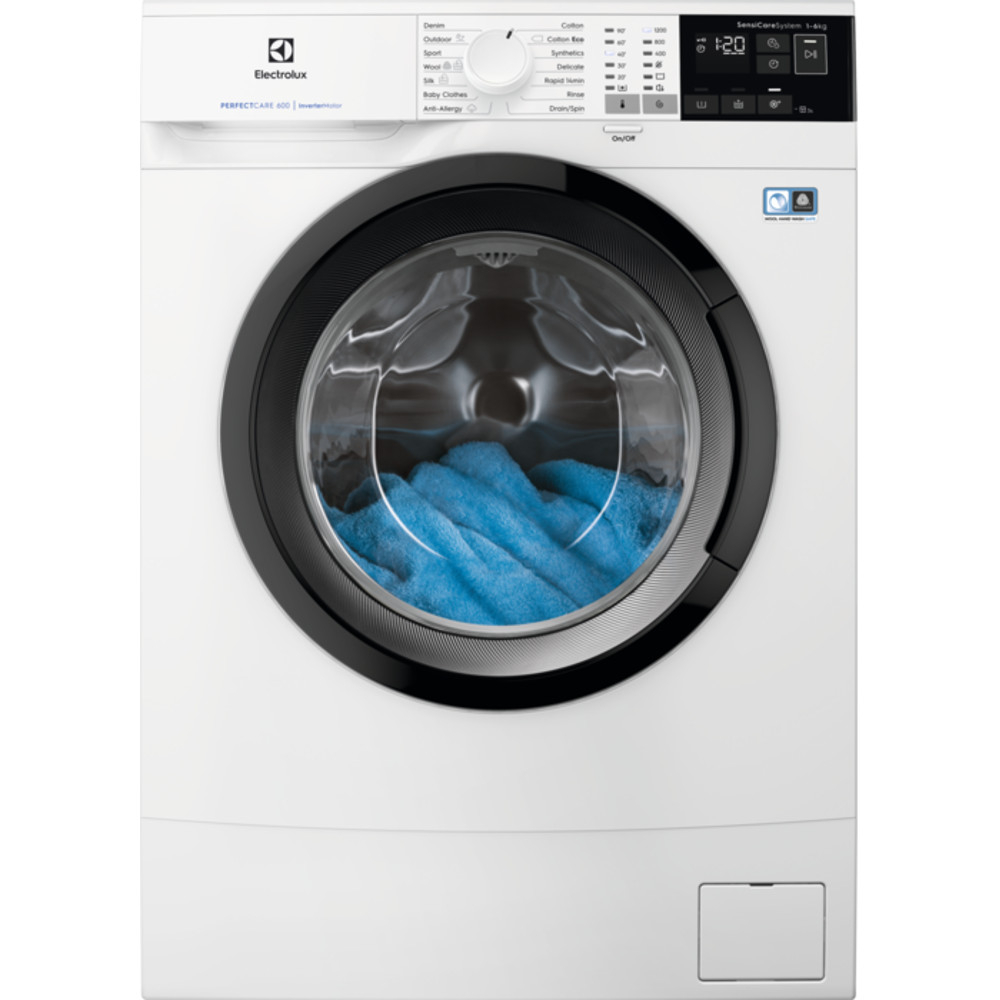 Masina de spalat rufe slim Electrolux EW6S426BI, 1200 RPM, 6 kg, Clasa D, (clasificare energetica veche Clasa A+++) Masina de spalat rufe slim Electrolux EW6S426BI, 1200 RPM, 6 kg, Clasa D, (clasificare energetica veche Clasa A+++)