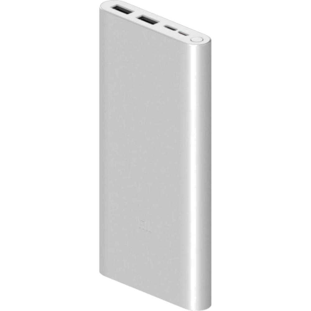 Acumulator extern Xiaomi Mi Power Bank 3, 10000 mAh, Fast Charge, Argintiu Acumulator extern Xiaomi Mi Power Bank 3, 10000 mAh, Fast Charge, Argintiu