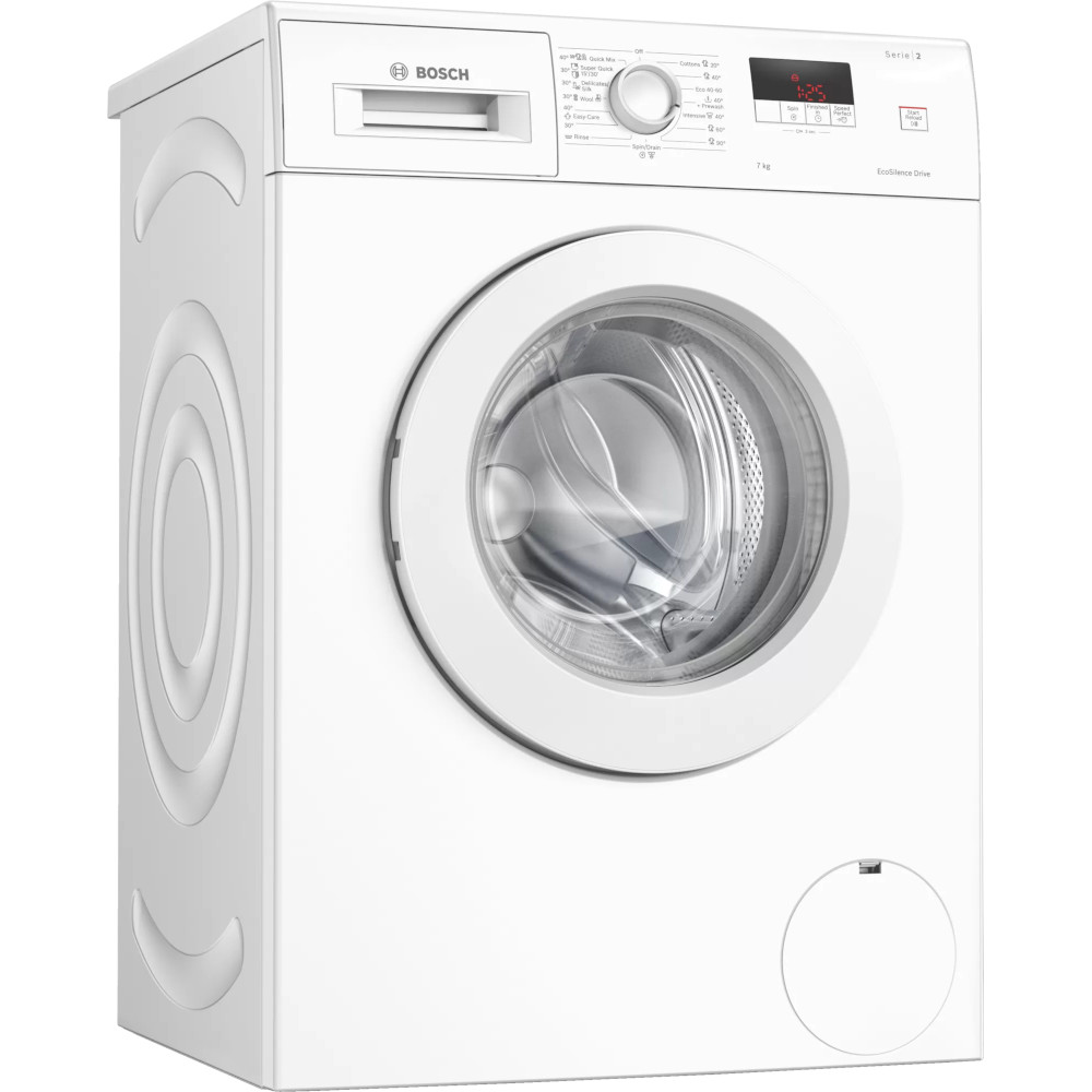 Masina de spalat rufe Bosch WAJ20061BY, 1000 RPM, 7 kg, Afisaj LED, Functie Reincarcare, Motor EcoSilence Drive, Super Quick, Antivibration, ActiveWater, Clasa D Masina de spalat rufe Bosch WAJ20061BY, 1000 RPM, 7 kg, Afisaj LED, Functie Reincarcare, Motor EcoSilence Drive, Super Quick, Antivibration, ActiveWater, Clasa D