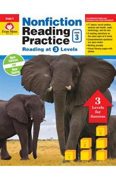 Nonfiction Reading Practice, Grade 3 - Evan-moor Educational Publishers Nonfiction Reading Practice, Grade 3 - Evan-moor Educational Publishers