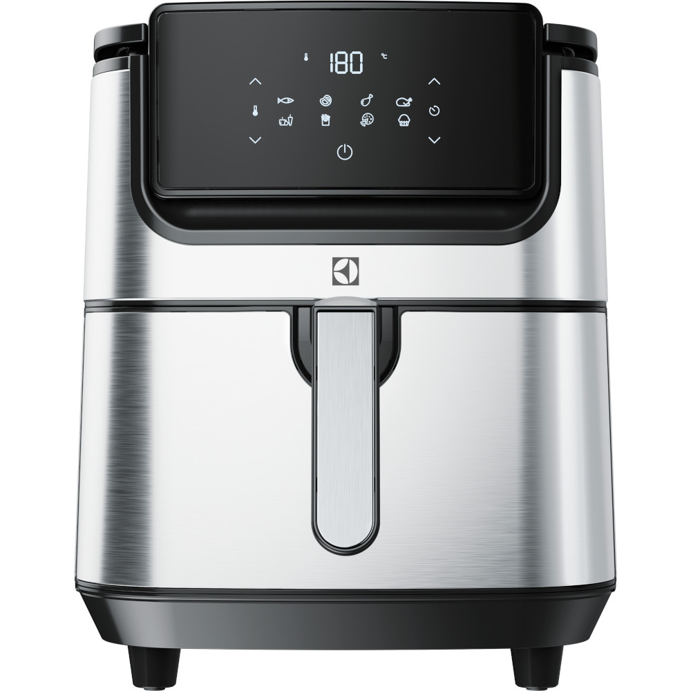 Friteuza cu aer cald Electrolux E6AF1-6ST, 1800 W, 8 programe, Inox Friteuza cu aer cald Electrolux E6AF1-6ST, 1800 W, 8 programe, Inox