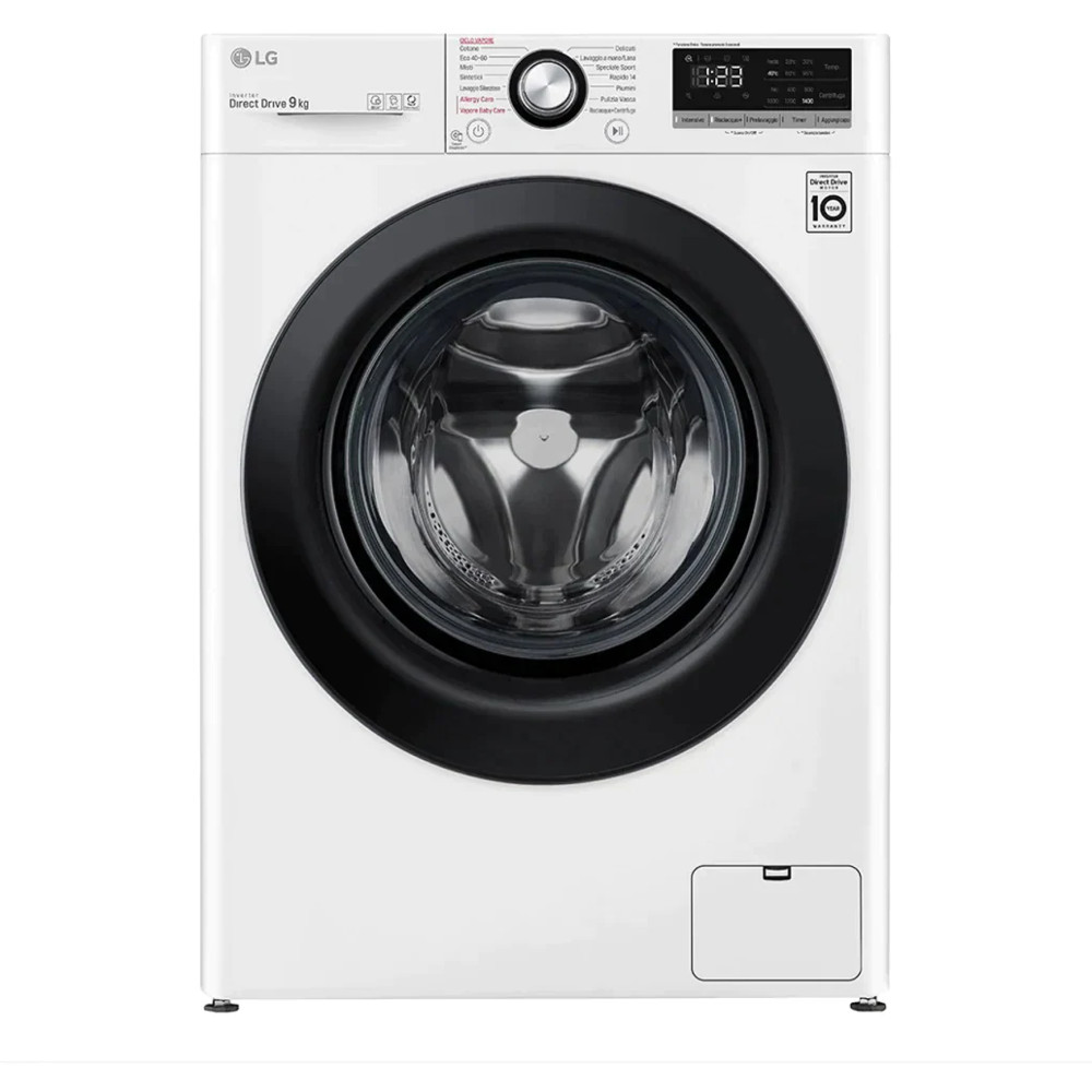 Masina de spalat rufe LG F4WV309S6E, 1400 RPM, 9 kg, AI Direct Drive, Steam, Smart Diagnosis, Clasa B Masina de spalat rufe LG F4WV309S6E, 1400 RPM, 9 kg, AI Direct Drive, Steam, Smart Diagnosis, Clasa B