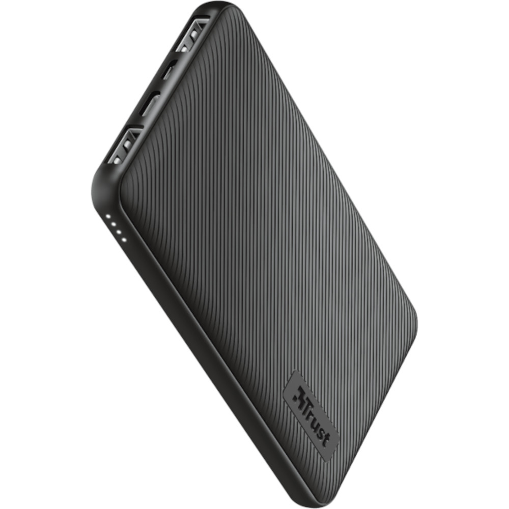 Acumulator extern Trust Primo 23595, 10000 mAh, Ultra-Thin, Negru Acumulator extern Trust Primo 23595, 10000 mAh, Ultra-Thin, Negru