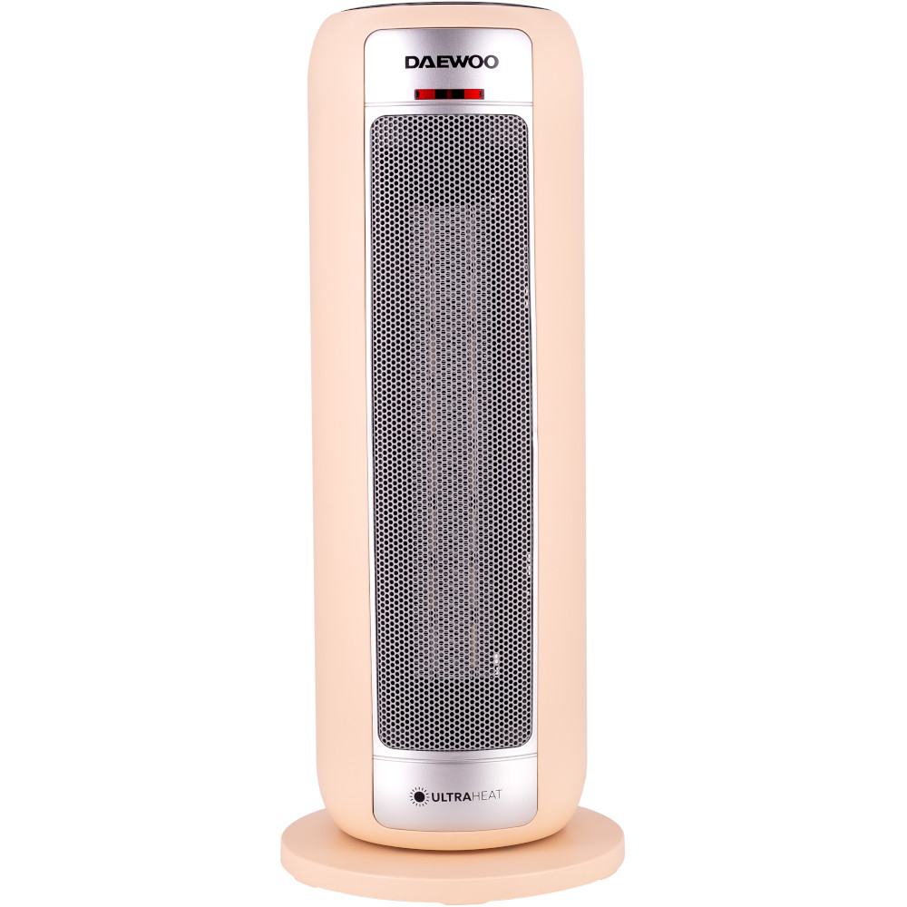 Aeroterma ceramica Daewoo DTH2200C, 2200 W, 2 trepte de putere, Timer, Grilaj ergonomic, Functie oscilare, Panou control digital, Telecomanda, Display LED Aeroterma ceramica Daewoo DTH2200C, 2200 W, 2 trepte de putere, Timer, Grilaj ergonomic, Functie oscilare, Panou control digital, Telecomanda, Display LED