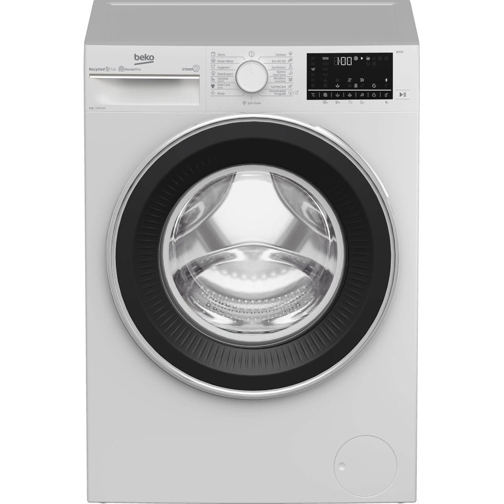 Masina de spalat rufe Beko B3WFU7922WB, 9 kg, 1200 rpm, Recycled Tub, Silent Tech, Motor ProSmart Inverter, HomeWhiz, AddXtra, Aquawave, SteamCure, Clasa C Masina de spalat rufe Beko B3WFU7922WB, 9 kg, 1200 rpm, Recycled Tub, Silent Tech, Motor ProSmart Inverter, HomeWhiz, AddXtra, Aquawave, SteamCure, Clasa C