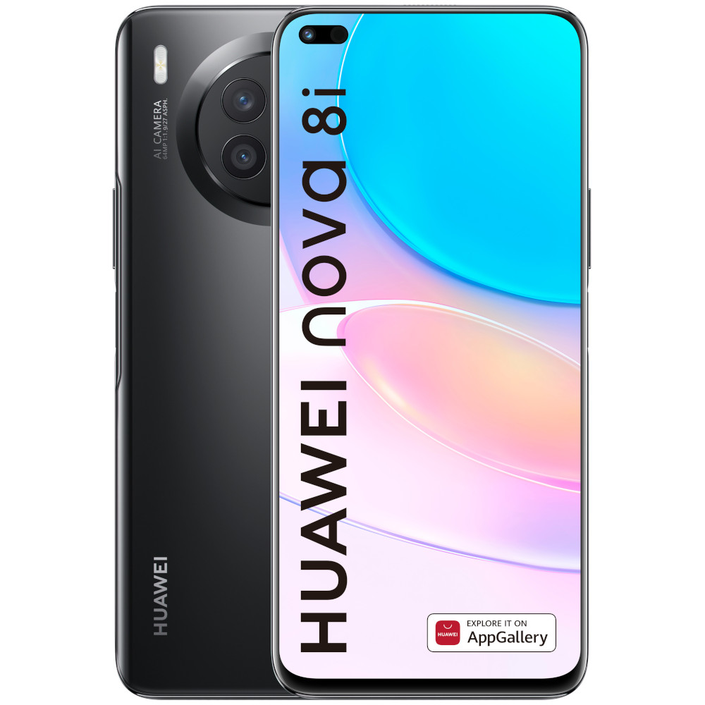 Telefon mobil Huawei Nova 8i, Dual SIM, 6GB RAM, 128GB, 4G, Starry Black Telefon mobil Huawei Nova 8i, Dual SIM, 6GB RAM, 128GB, 4G, Starry Black