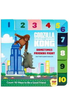 Godzilla vs. Kong: Sometimes Friends Fight: (But They Always Make Up) (Friendship Books for Kids, Kindness Books, Counting Books, Pop Culture Board Bo - Carol Herring Godzilla vs. Kong: Sometimes Friends Fight: (But They Always Make Up) (Friendship Books for Kids, Kindness Books, Counting Books, Pop Culture Board Bo - Carol Herring