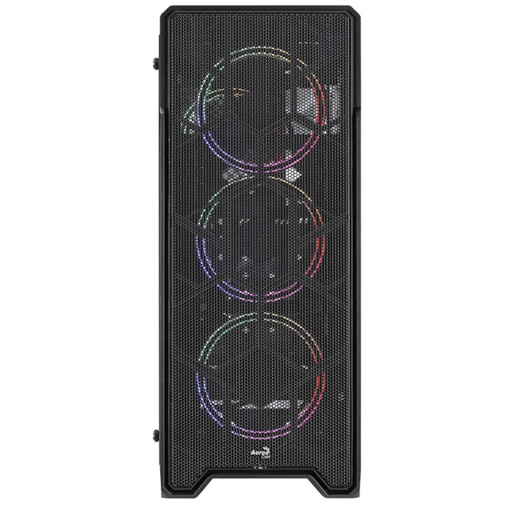 Carcasa Aerocool Ore Tempered Glass, Mid-Tower, fara sursa, ATX, Negru Carcasa Aerocool Ore Tempered Glass, Mid-Tower, fara sursa, ATX, Negru
