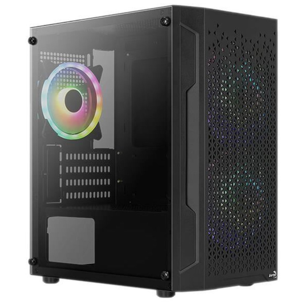 Carcasa Aerocool Trinity Mini V3, Mini Tower, fara sursa, mATX, Negru Carcasa Aerocool Trinity Mini V3, Mini Tower, fara sursa, mATX, Negru