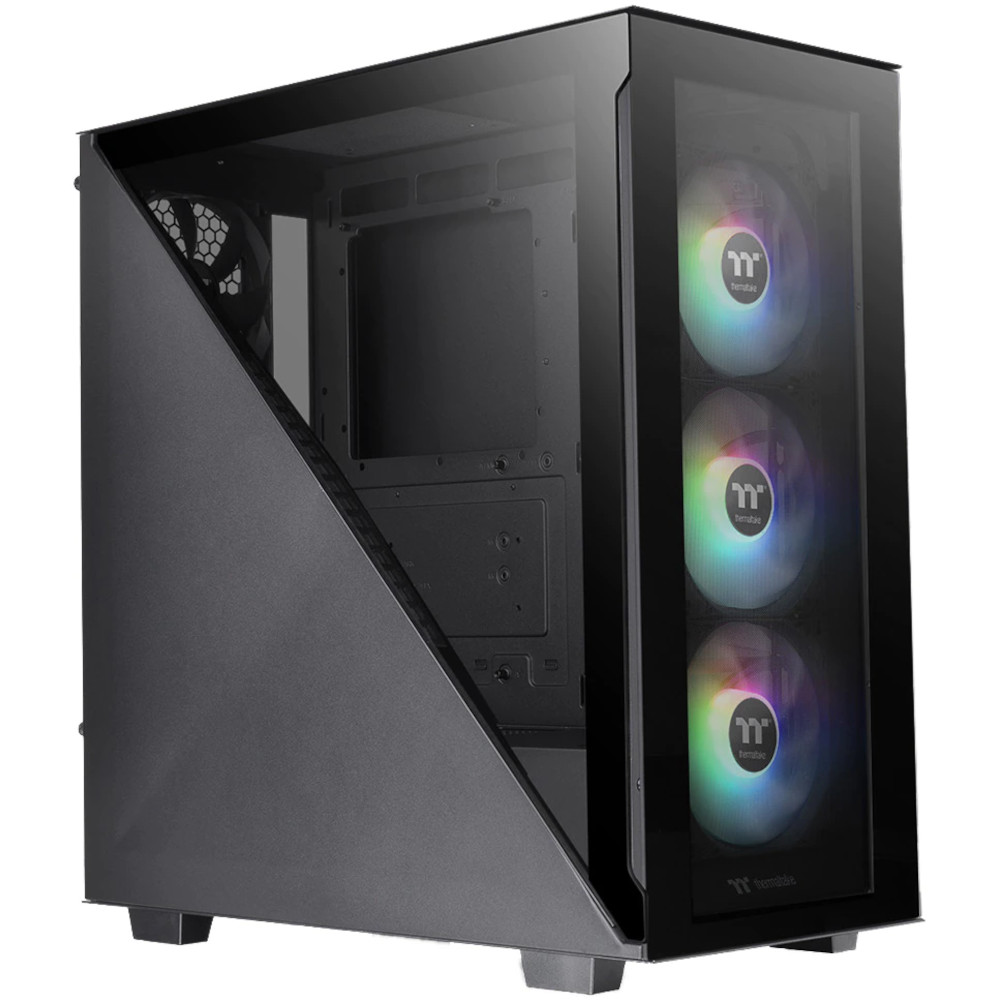Carcasa Thermaltake Divider 300, aRGB, Mid-Tower, fara sursa, ATX, Negru Carcasa Thermaltake Divider 300, aRGB, Mid-Tower, fara sursa, ATX, Negru
