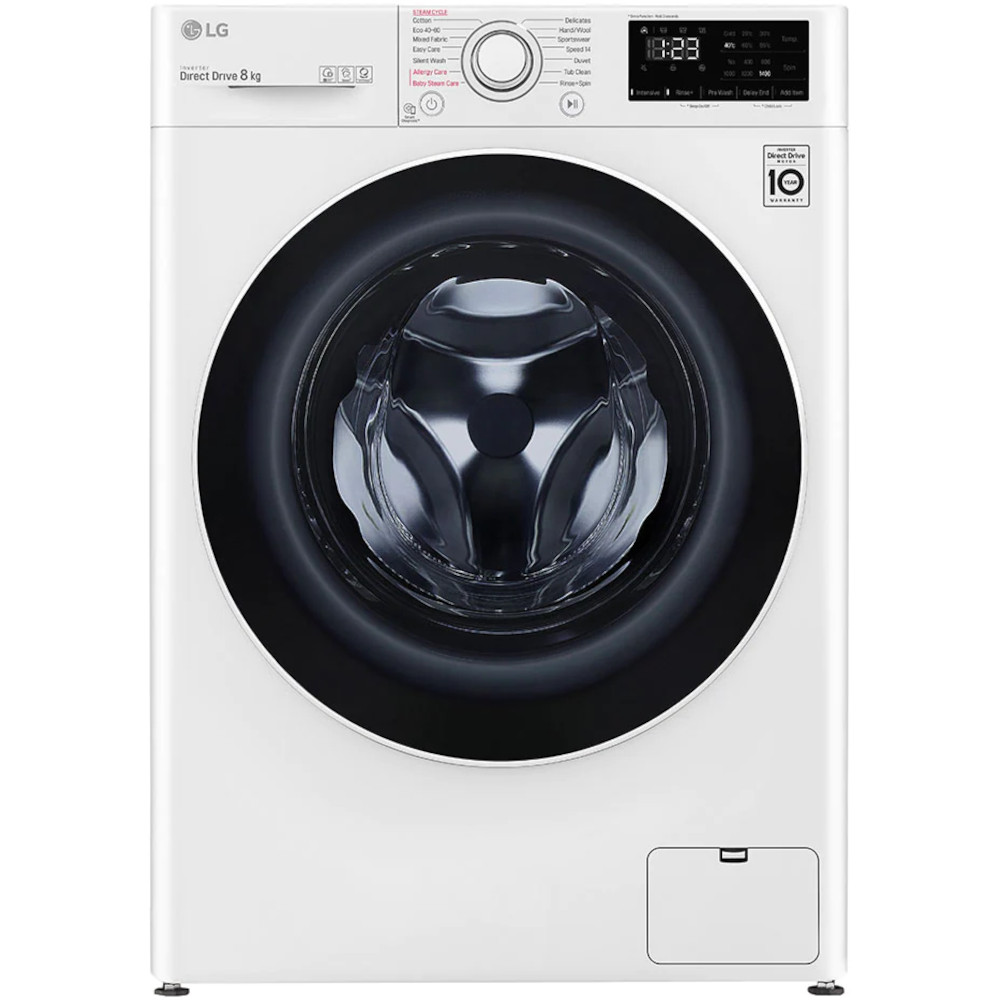 Masina de spalat rufe LG F4WV328S0U, 8 kg, 1400 RPM, AI DD, Smart Diagnosis, Inverter Direct Drive, Clasa B Masina de spalat rufe LG F4WV328S0U, 8 kg, 1400 RPM, AI DD, Smart Diagnosis, Inverter Direct Drive, Clasa B