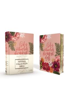 Niv, Artisan Collection Bible, Cloth Over Board, Pink Floral, Designed Edges Under Gilding, Red Letter Edition, Comfort Print - Zondervan Niv, Artisan Collection Bible, Cloth Over Board, Pink Floral, Designed Edges Under Gilding, Red Letter Edition, Comfort Print - Zondervan
