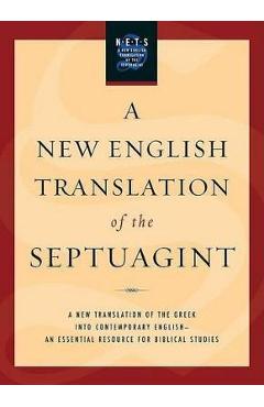 New English Translation of the Septuagint-OE - Albert Pietersma New English Translation of the Septuagint-OE - Albert Pietersma