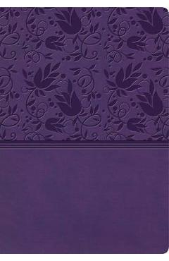 KJV Super Giant Print Reference Bible, Purple Leathertouch - Holman Bible Staff KJV Super Giant Print Reference Bible, Purple Leathertouch - Holman Bible Staff
