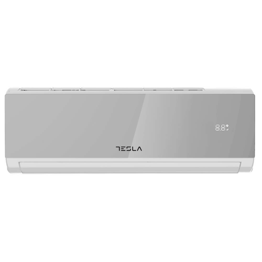 Aer conditionat Tesla TT34EX82SM-1232IAW, 12000 BTU, Inverter, A++/A+, Wi-Fi, Filtru lavabil, Mod Turbo, Argintiu/Alb Aer conditionat Tesla TT34EX82SM-1232IAW, 12000 BTU, Inverter, A++/A+, Wi-Fi, Filtru lavabil, Mod Turbo, Argintiu/Alb