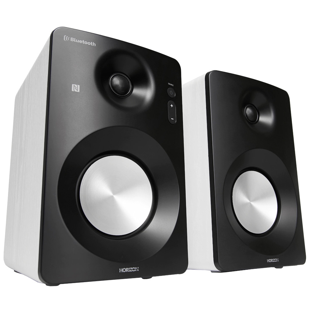Boxe active Horizon Acustico HAV-M1100W, 2.0, 60W, BT, NFC, Optical, Coaxial, AUX, Alb Boxe active Horizon Acustico HAV-M1100W, 2.0, 60W, BT, NFC, Optical, Coaxial, AUX, Alb