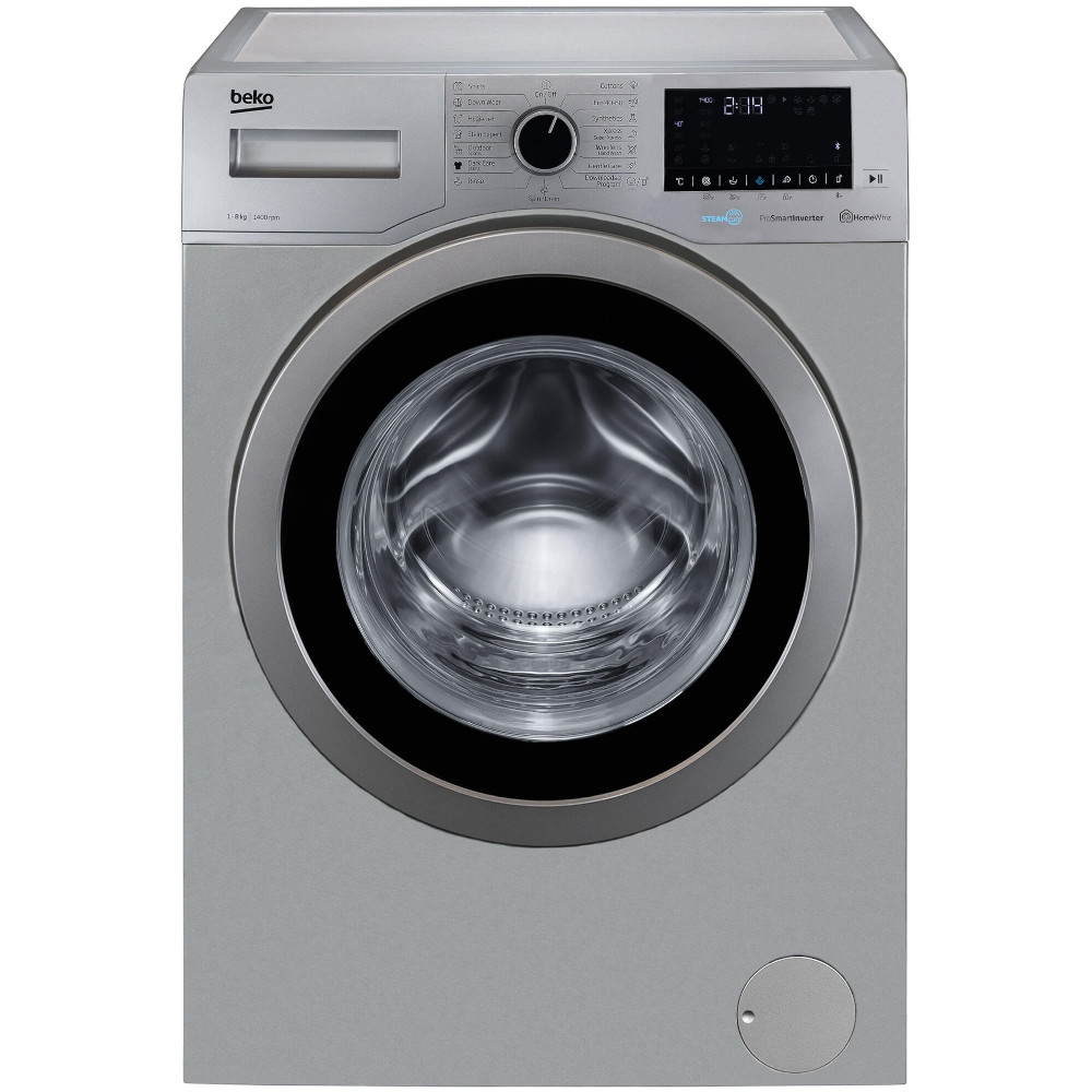 Masina de spalat rufe Beko WUE8736XBS, 1400 RPM, 8 kg, Hygiene+ SteamCure, HomeWhiz, Remote Control, SteamCure, Aquafusion, AddXtra, Motor ProSmart Inverter, Clasa C Masina de spalat rufe Beko WUE8736XBS, 1400 RPM, 8 kg, Hygiene+ SteamCure, HomeWhiz, Remote Control, SteamCure, Aquafusion, AddXtra, Motor ProSmart Inverter, Clasa C