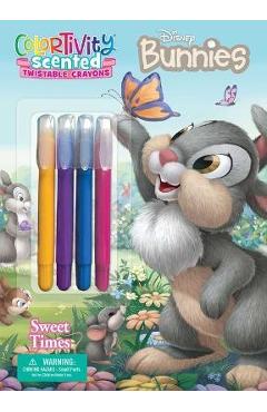 Disney Bunnies: Sweet Times: Colortivity with Scented Twistable Crayons - Editors Of Dreamtivity Disney Bunnies: Sweet Times: Colortivity with Scented Twistable Crayons - Editors Of Dreamtivity