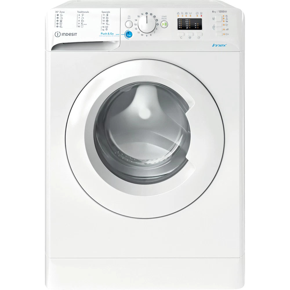 Masina de spalat rufe Indesit BWSA 61251 W EU N, 1200 RPM, 6 kg, Clasa F Masina de spalat rufe Indesit BWSA 61251 W EU N, 1200 RPM, 6 kg, Clasa F