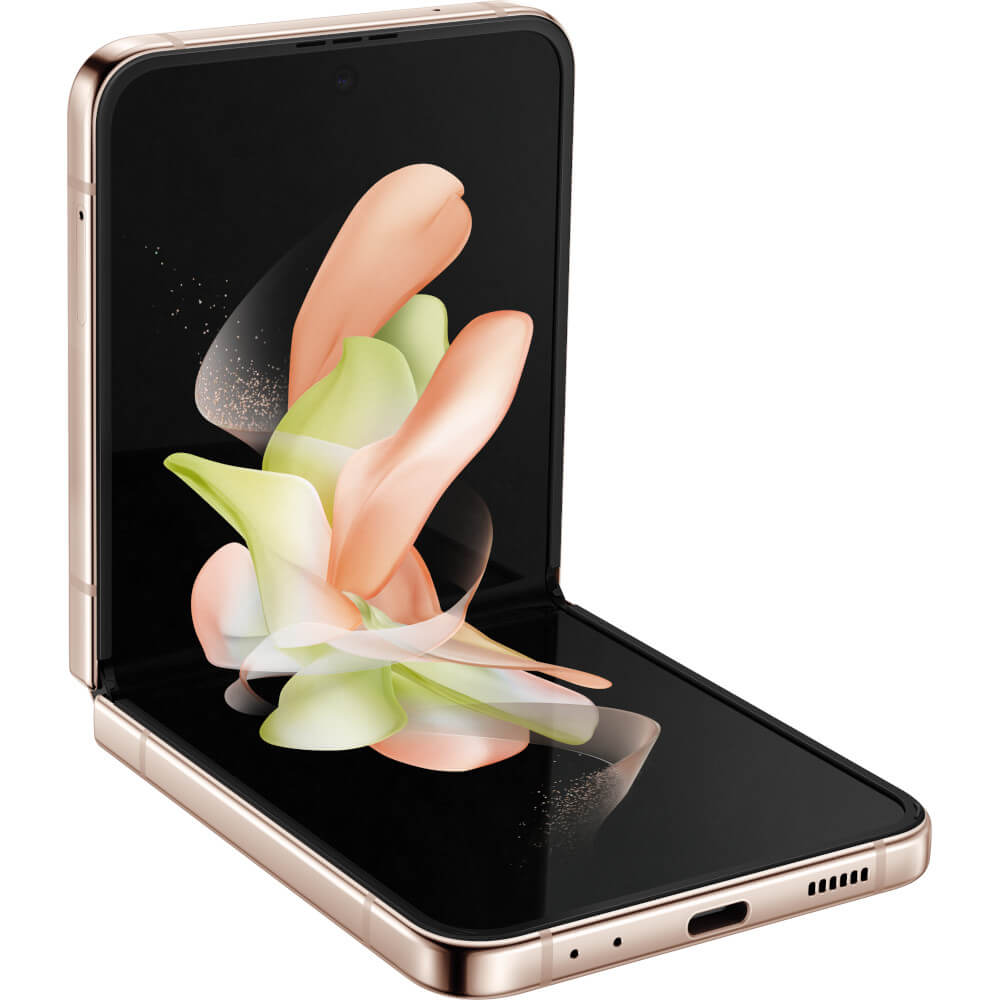 Telefon mobil Samsung Galaxy Z Flip4 5G, 256GB, 8GB, Dual Sim, Pink Gold Telefon mobil Samsung Galaxy Z Flip4 5G, 256GB, 8GB, Dual Sim, Pink Gold