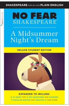 Midsummer Night's Dream: No Fear Shakespeare Deluxe Student Edition, 29 - Sparknotes Midsummer Night's Dream: No Fear Shakespeare Deluxe Student Edition, 29 - Sparknotes