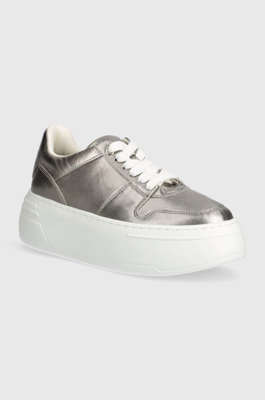 Marc O'Polo sneakers din piele culoarea argintiu, 40117043501134 NN2M3066 Marc O'Polo sneakers din piele culoarea argintiu, 40117043501134 NN2M3066