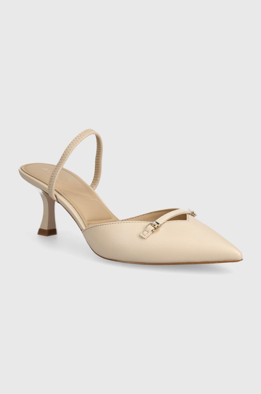Aldo pantofi cu toc Nailah culoarea bej, 13740397.Nailah Aldo pantofi cu toc Nailah culoarea bej, 13740397.Nailah