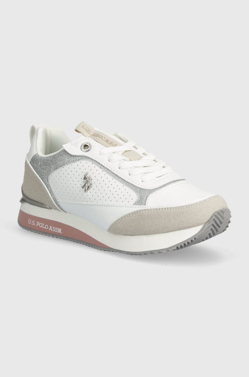 U.S. Polo Assn. sneakers FRISBY culoarea alb, FRISBY003W 4YN1 U.S. Polo Assn. sneakers FRISBY culoarea alb, FRISBY003W 4YN1