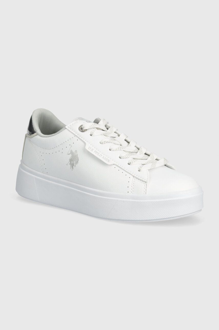 U.S. Polo Assn. sneakers ASHLEY culoarea alb, ASHLEY003W 4Y1 U.S. Polo Assn. sneakers ASHLEY culoarea alb, ASHLEY003W 4Y1