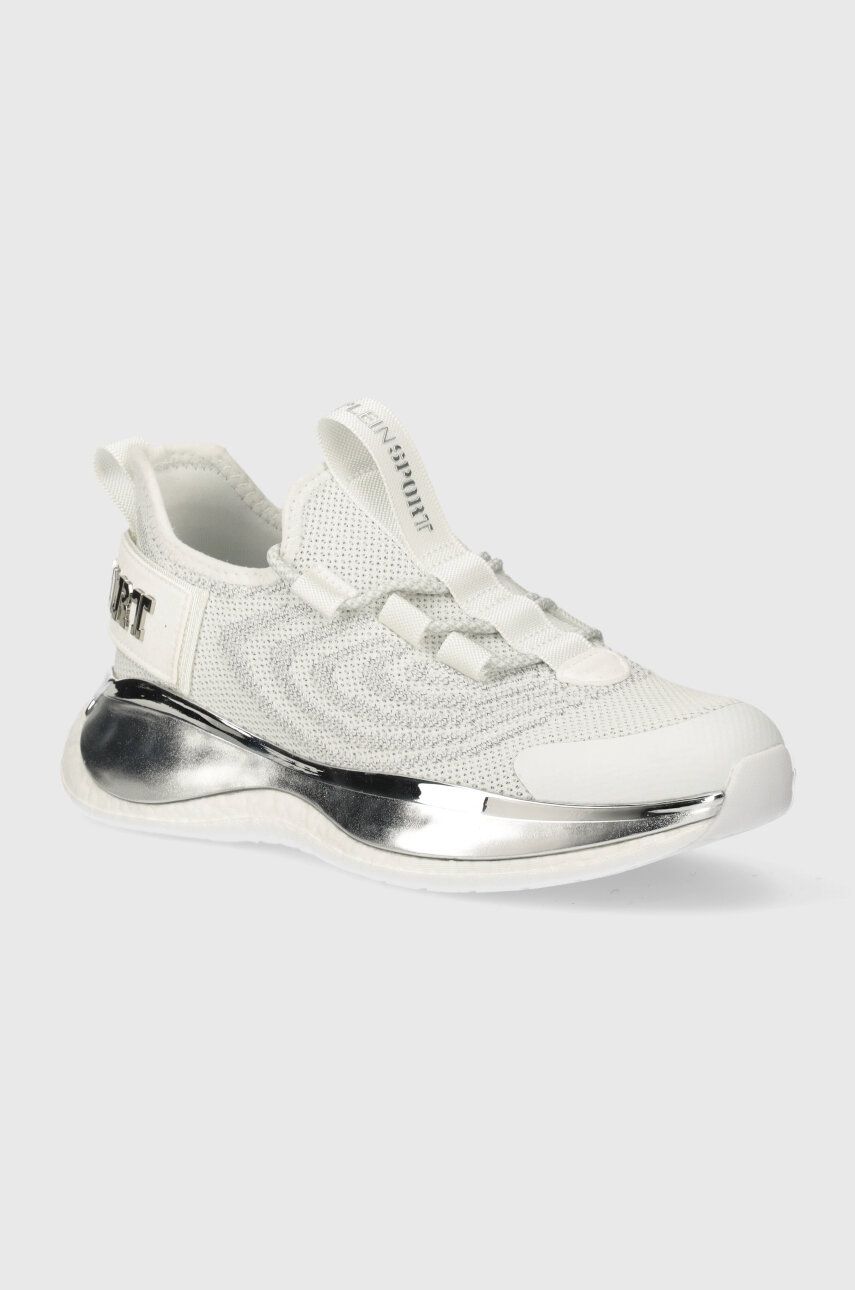 PLEIN SPORT sneakers Iron Tiger culoarea alb, USC0525 STE003N PLEIN SPORT sneakers Iron Tiger culoarea alb, USC0525 STE003N