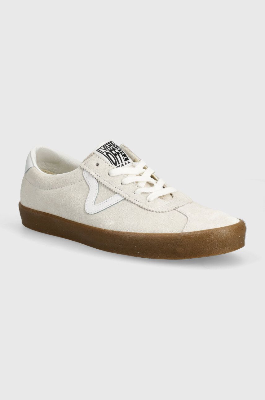 Vans tenisi din piele intoarsa Sport Low culoarea bej, VN000CTDQJM1 Vans tenisi din piele intoarsa Sport Low culoarea bej, VN000CTDQJM1